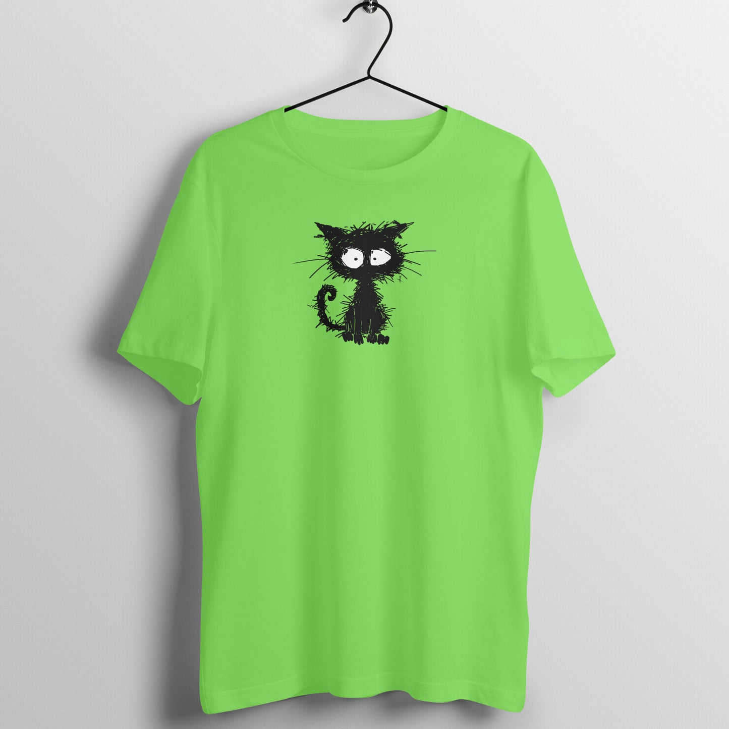 Whiskered Whimsy - Half Sleeve Tee