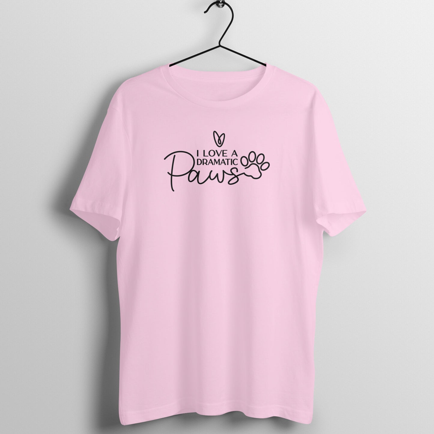 Dramatic Paws- Half Sleeve Tee