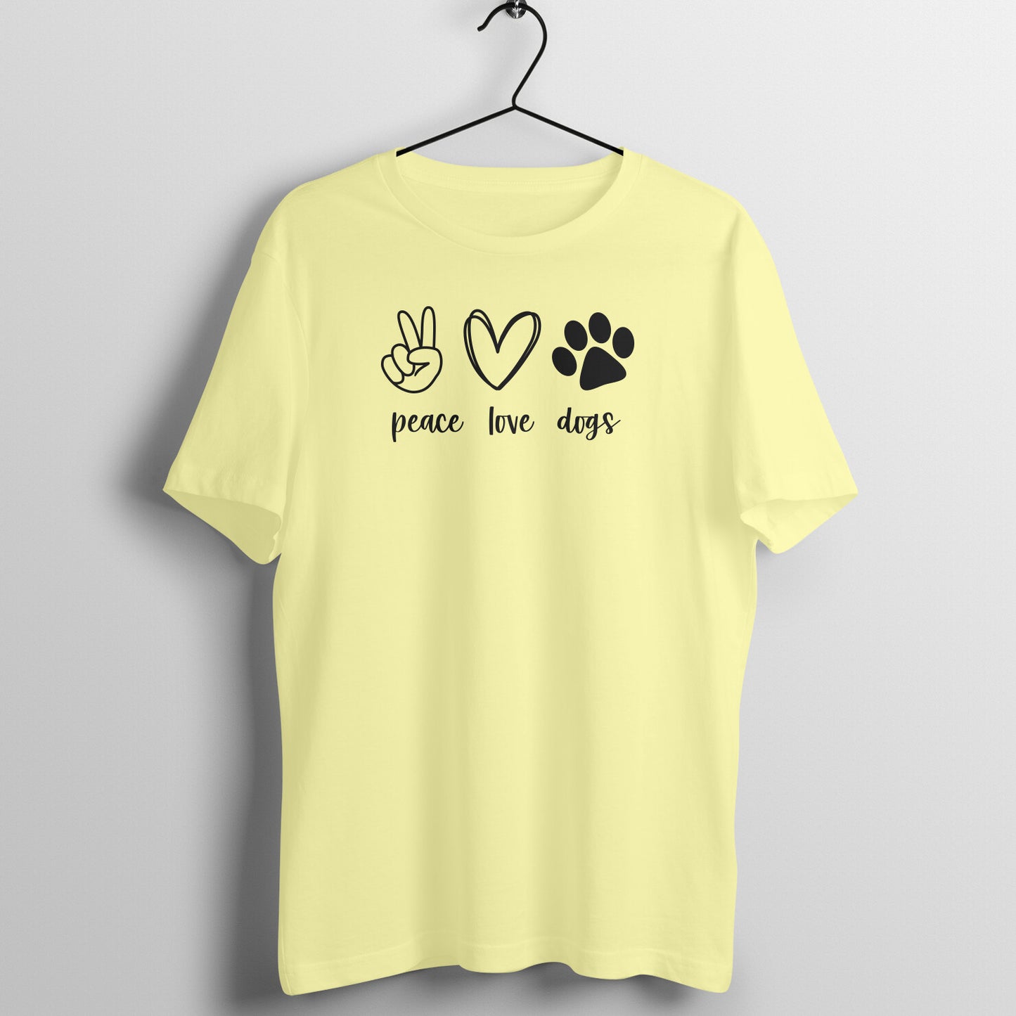 Peace Love Dogs - Half Sleeve Tee