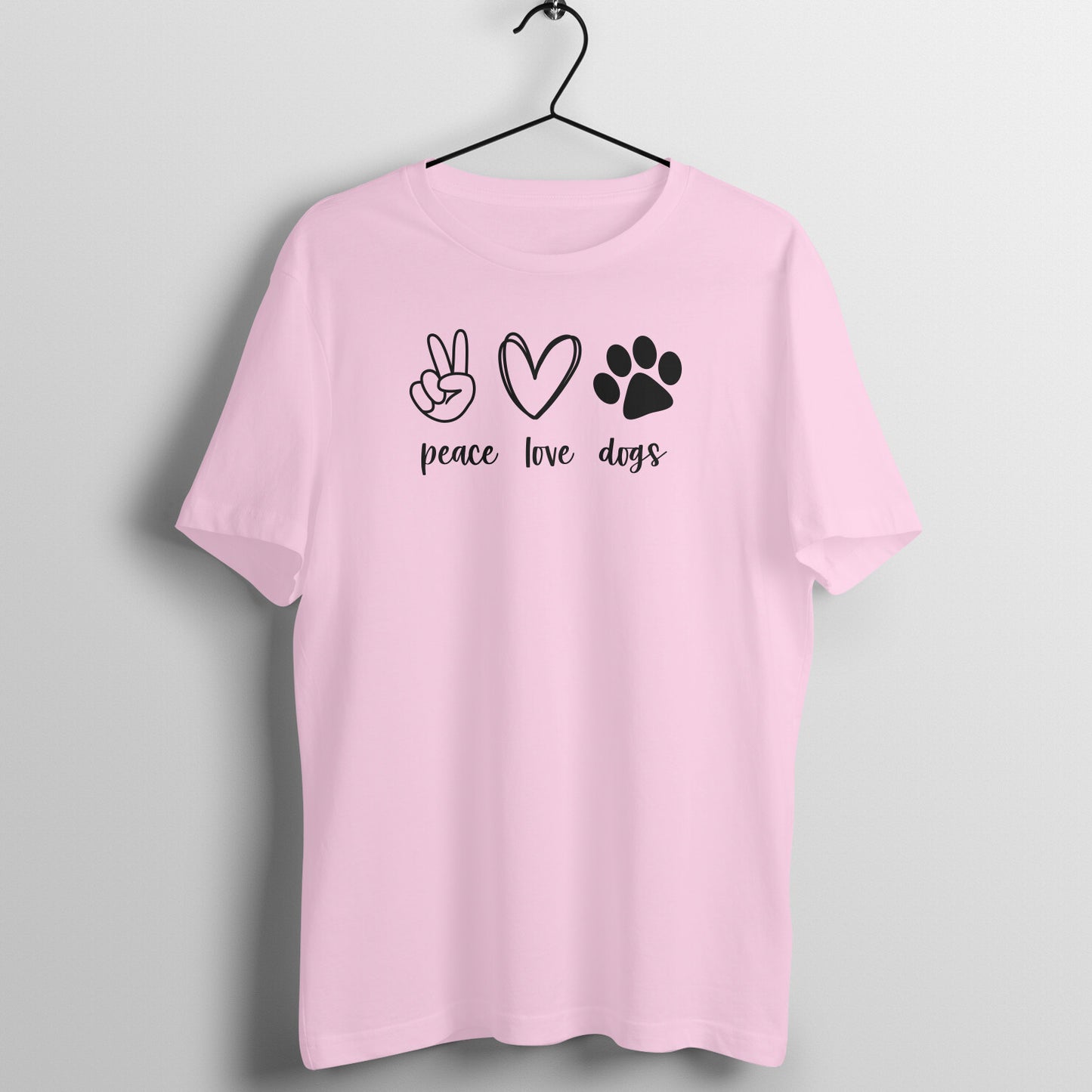 Peace Love Dogs - Half Sleeve Tee