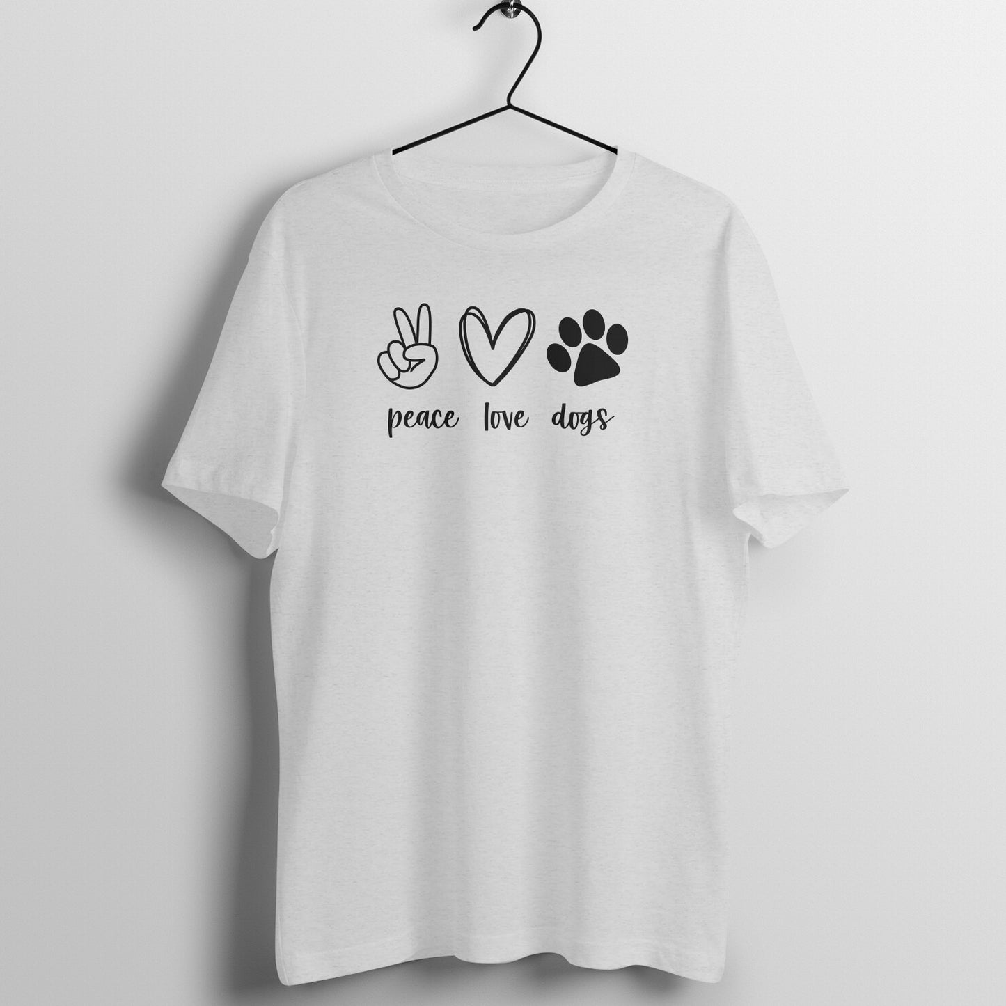 Peace Love Dogs - Half Sleeve Tee