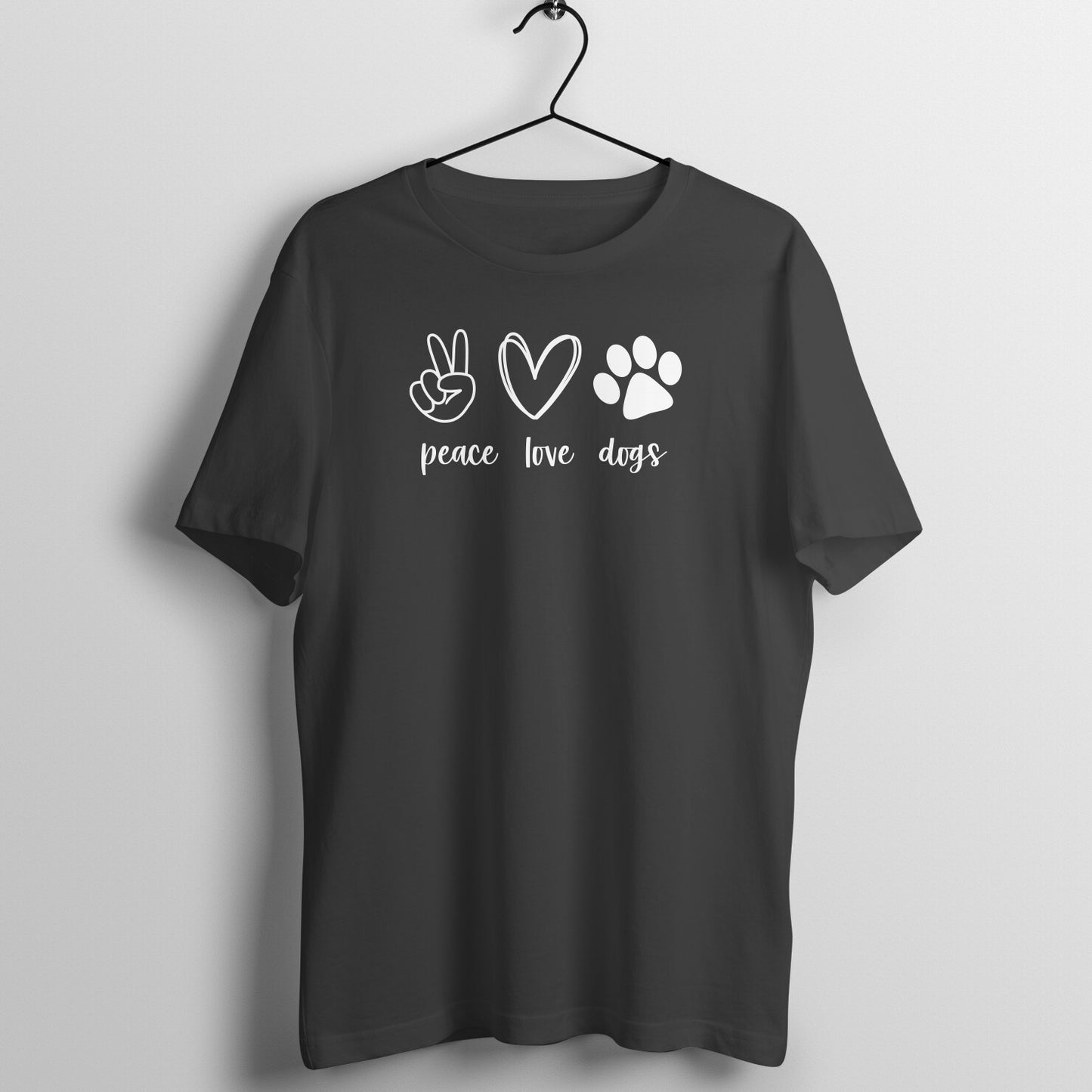 Peace Love Dogs - Half Sleeve Tee