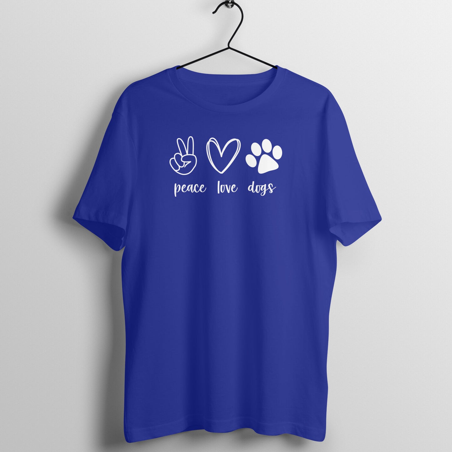 Peace Love Dogs - Half Sleeve Tee