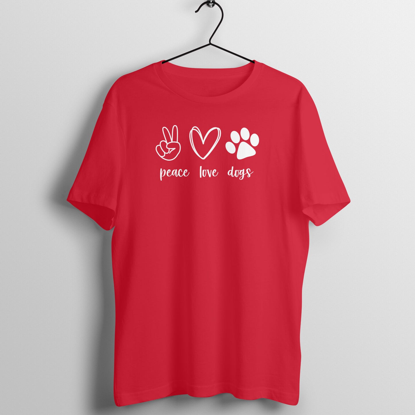 Peace Love Dogs - Half Sleeve Tee