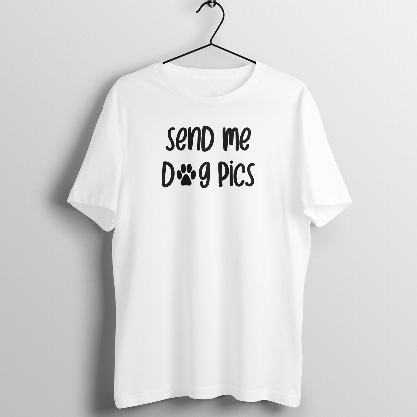 Send Me Dog Pics - Half Sleeve Tee