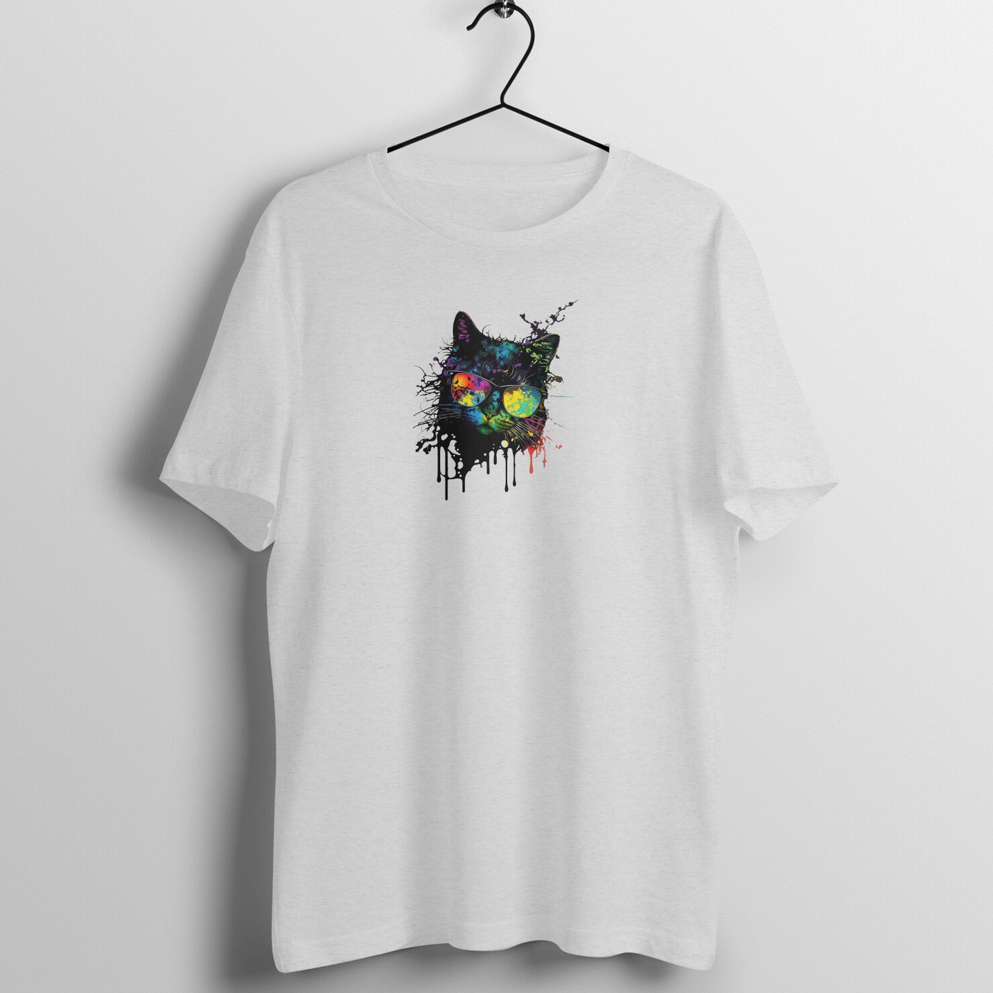 Painted Kitty - Half Sleeve Tee