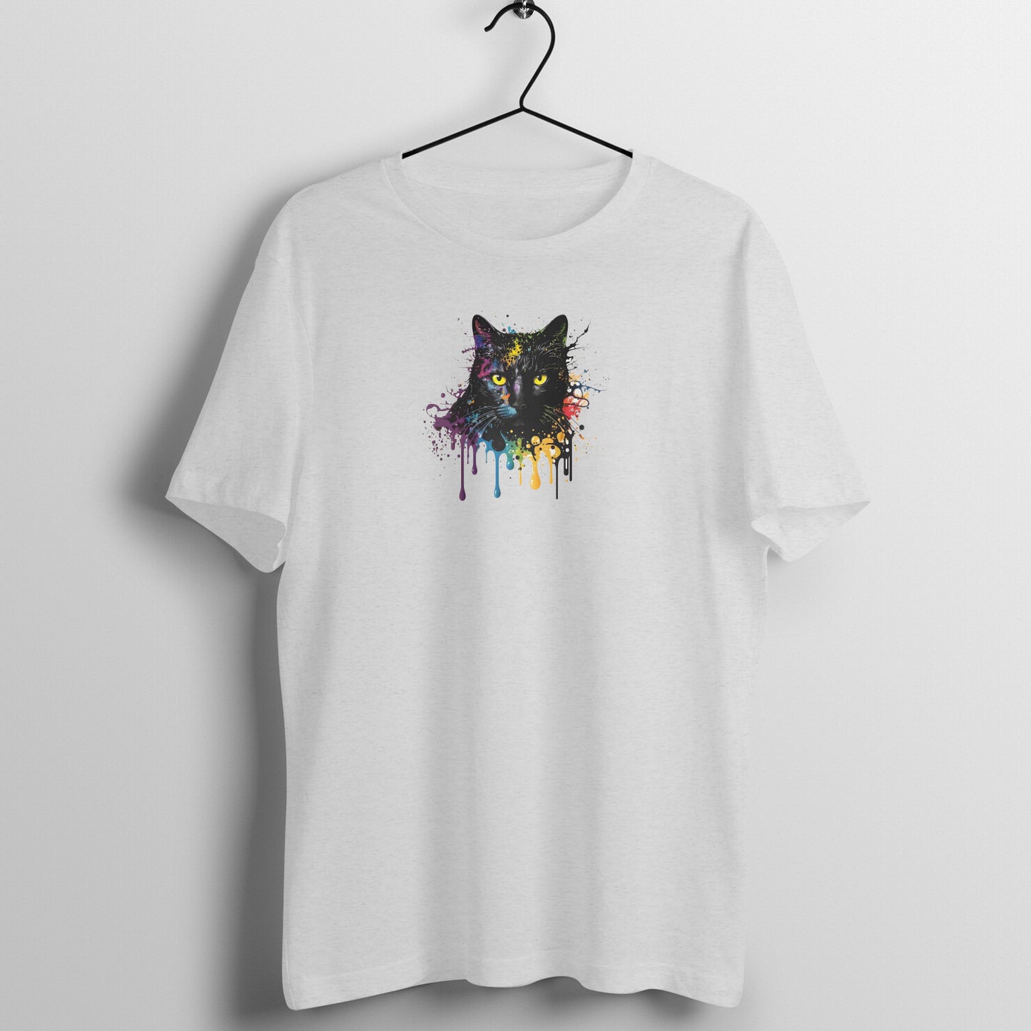 Black Cat Vibes - Half Sleeve Tee