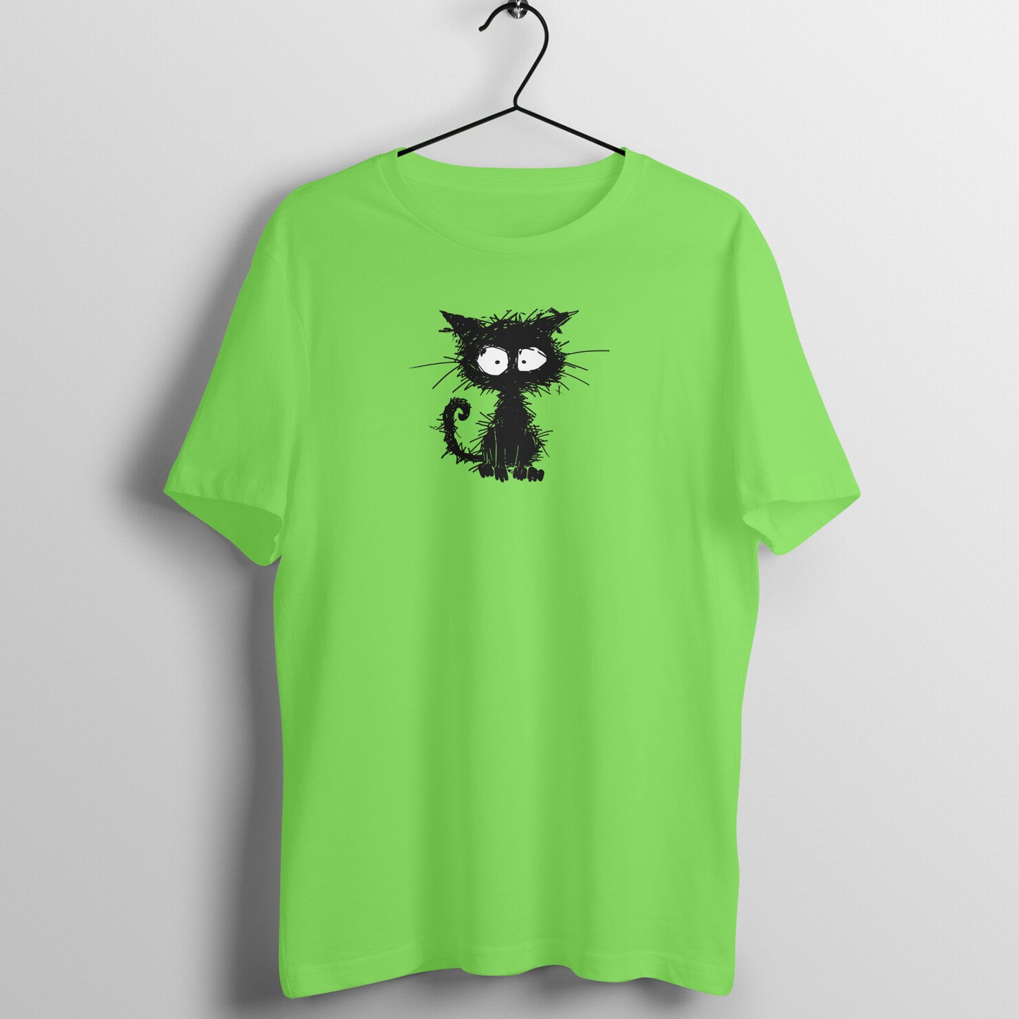 Whiskered Whimsy - Half Sleeve Tee