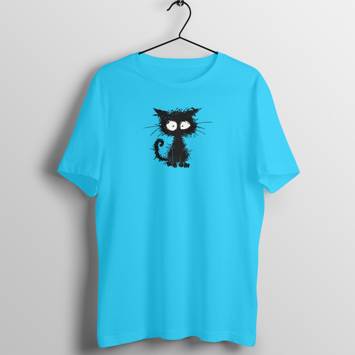 Whiskered Whimsy - Half Sleeve Tee