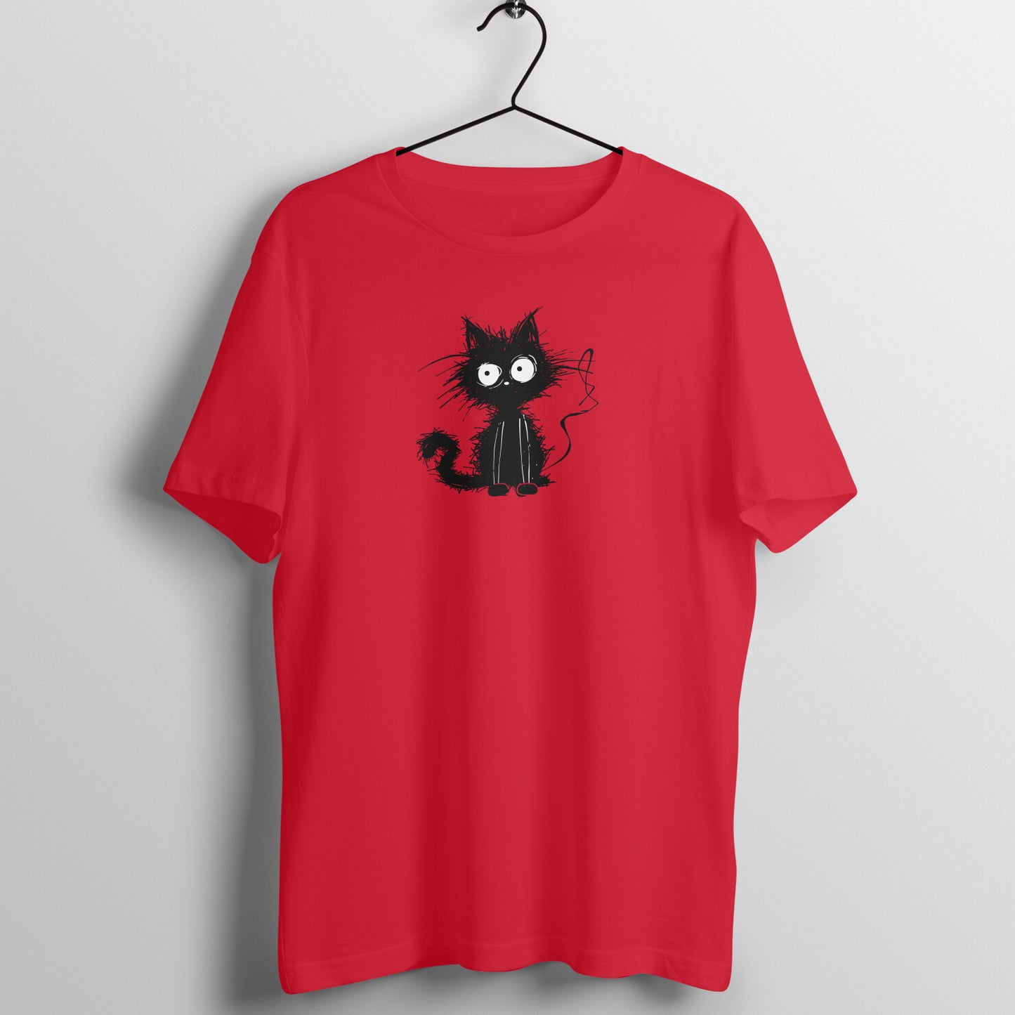 Frizzy Feline - Half Sleeve Tee