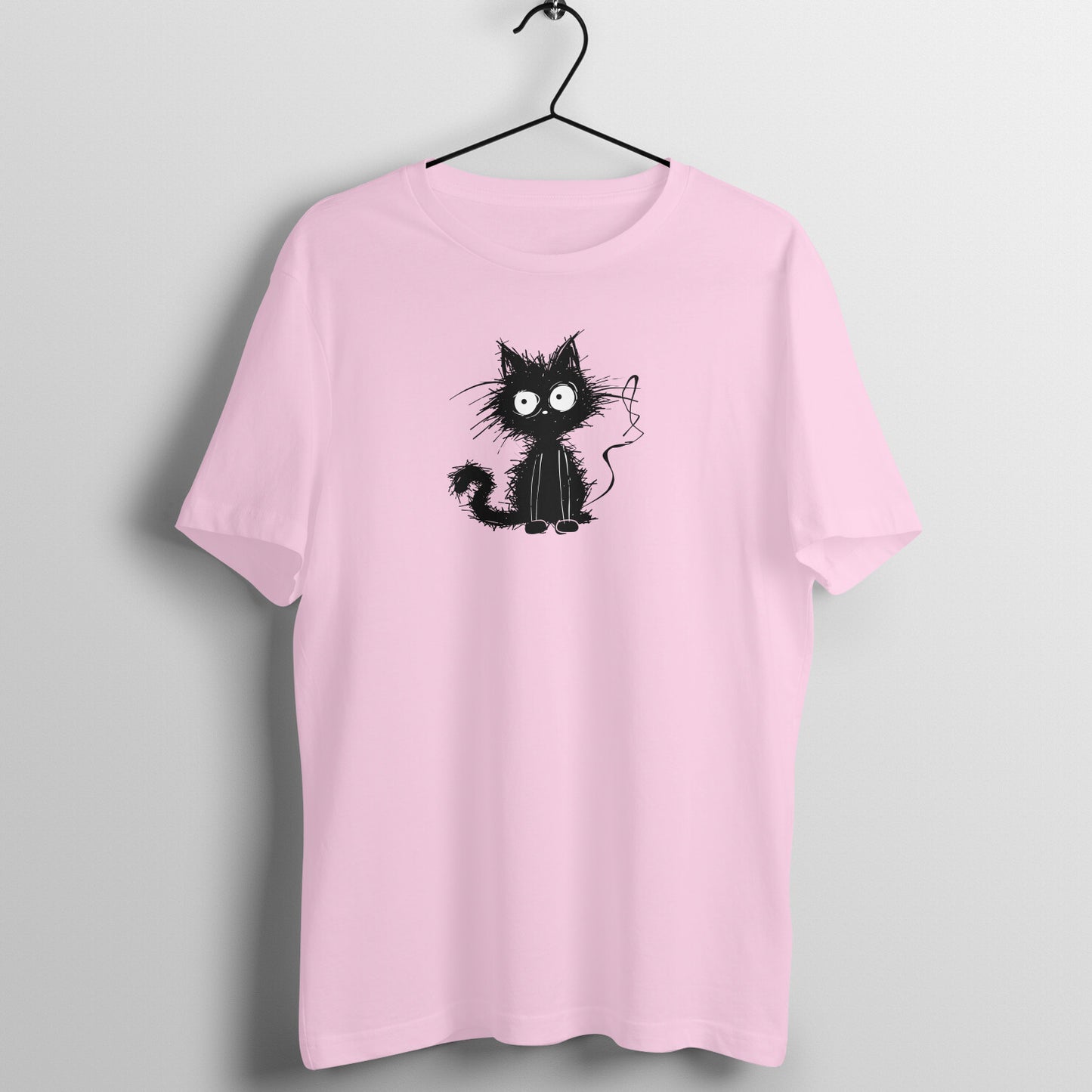 Frizzy Feline - Half Sleeve Tee