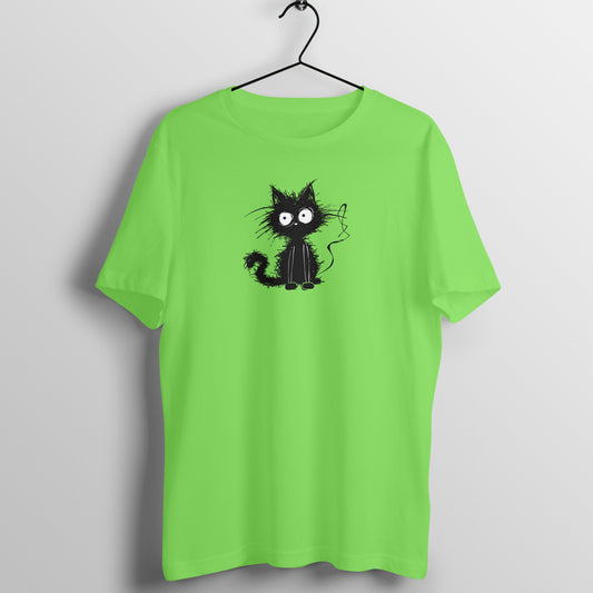 Frizzy Feline - Half Sleeve Tee