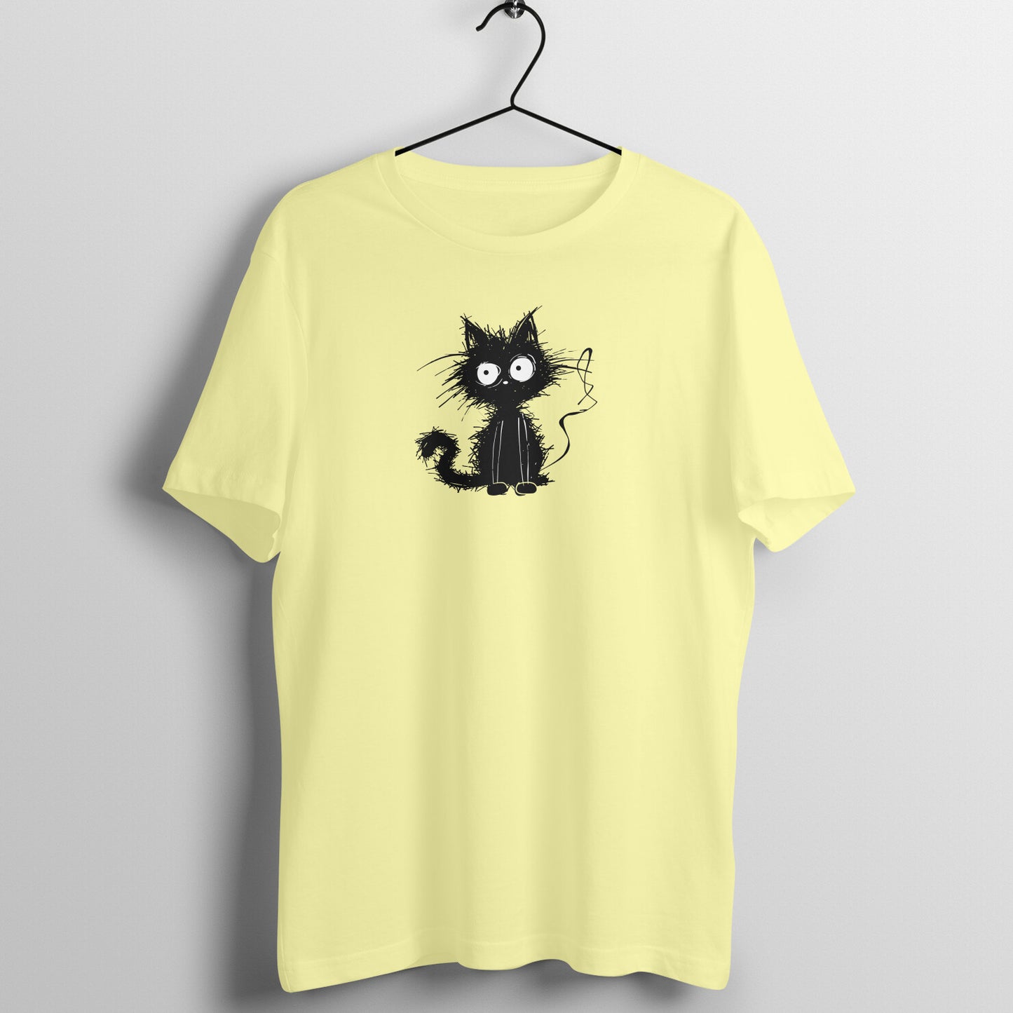 Frizzy Feline - Half Sleeve Tee