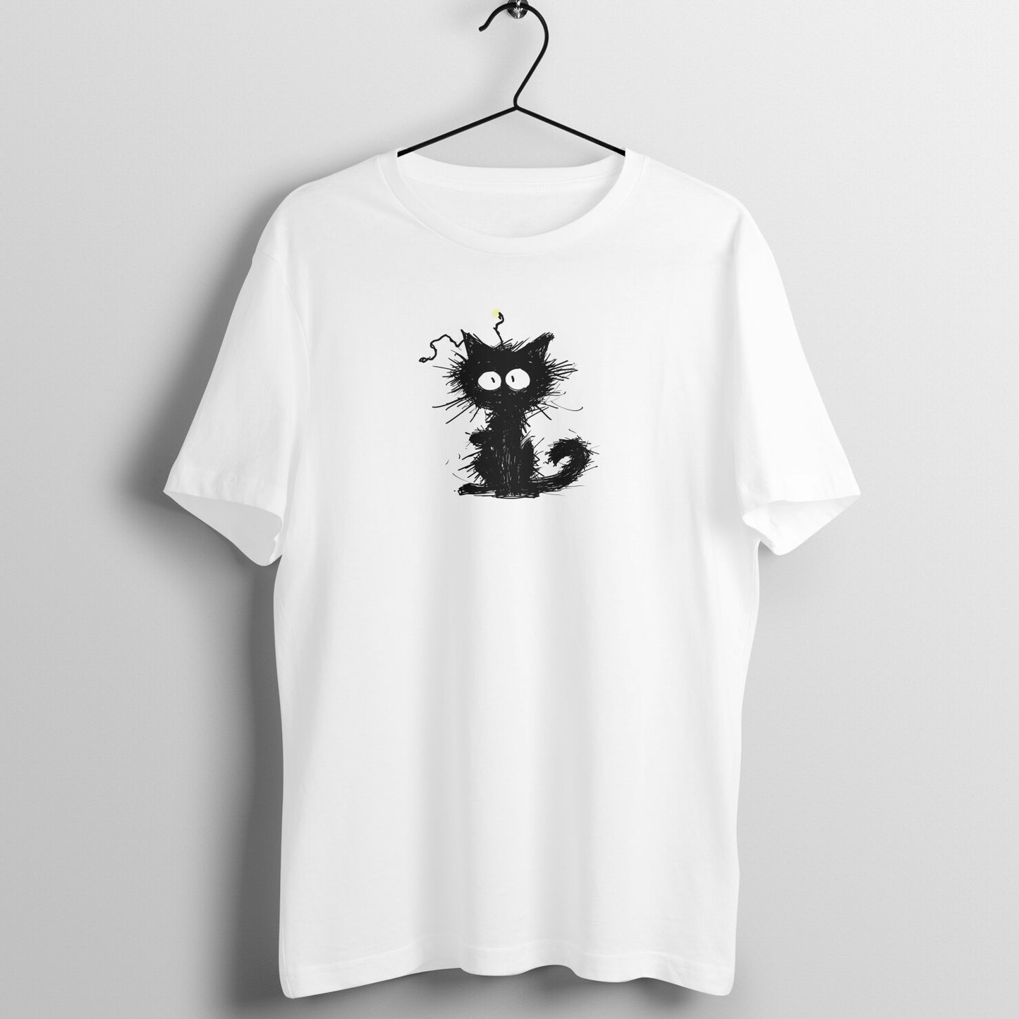 Sparky Kitty - Half Sleeve Tee