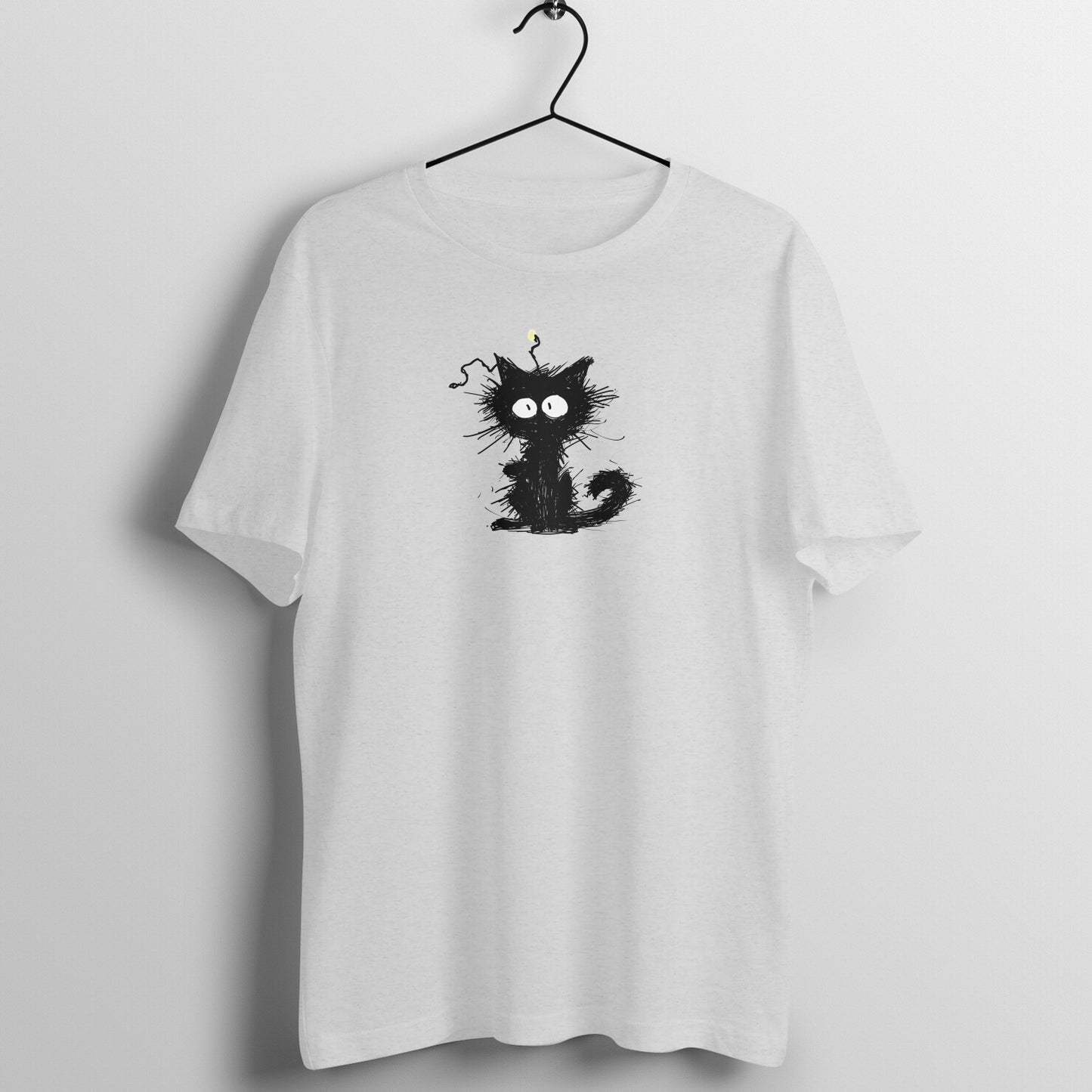 Sparky Kitty - Half Sleeve Tee