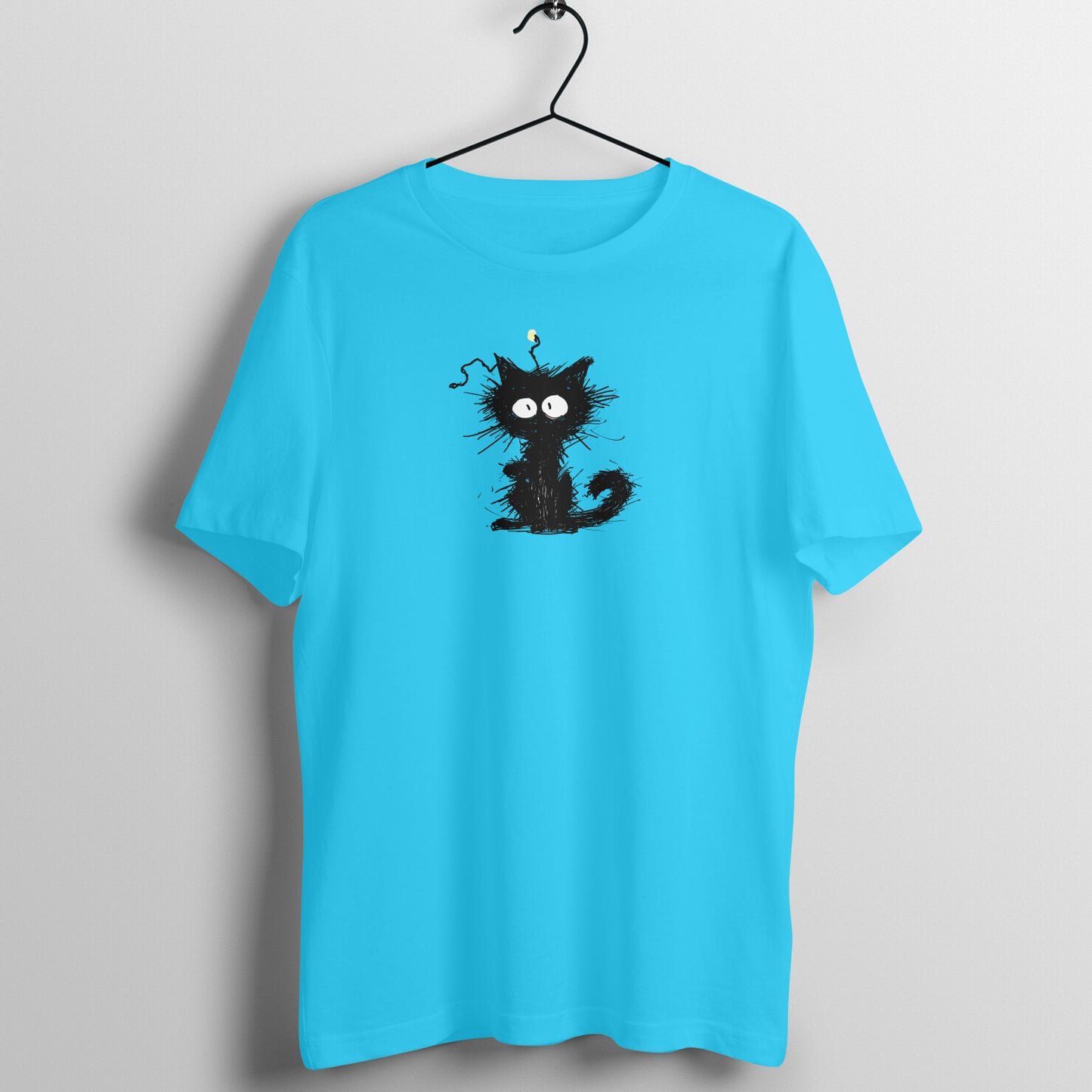 Sparky Kitty - Half Sleeve Tee