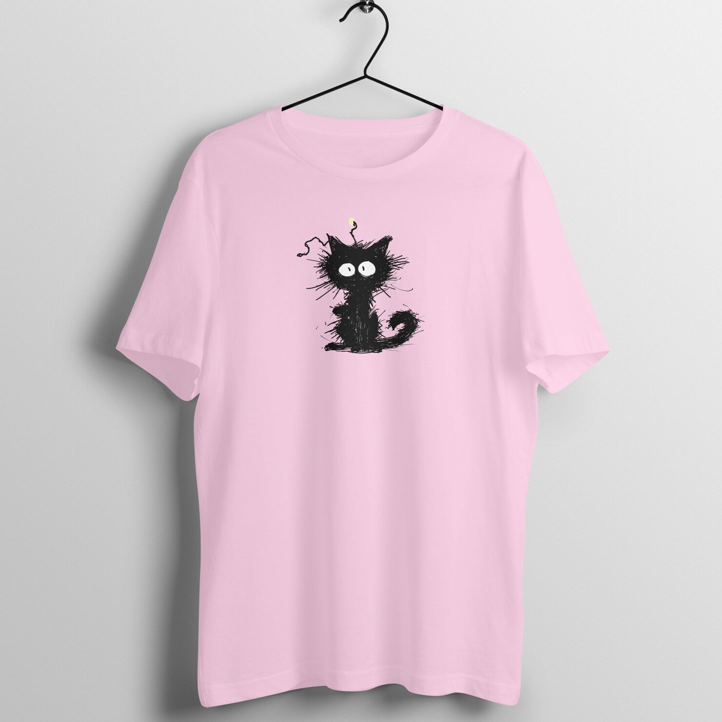 Sparky Kitty - Half Sleeve Tee