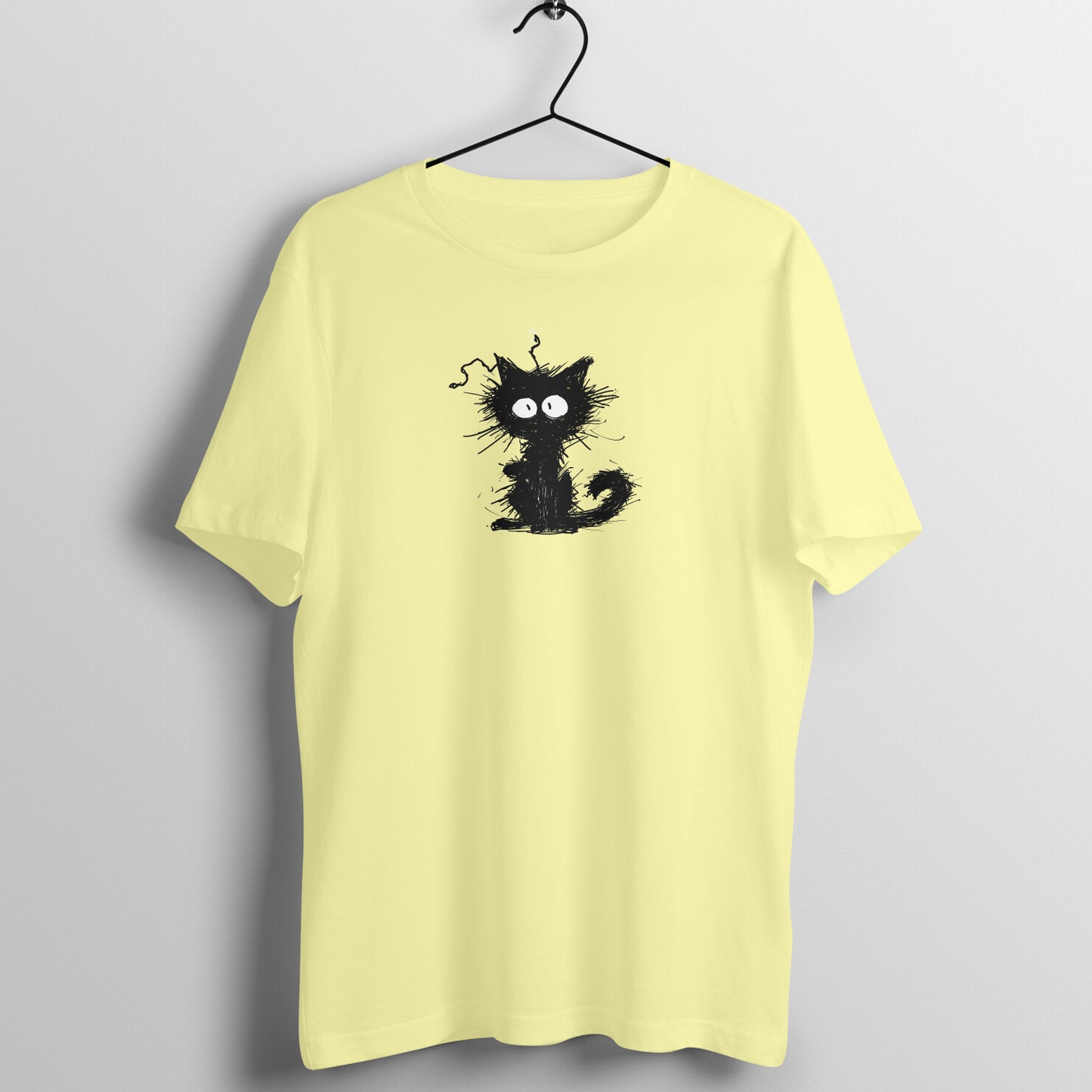 Sparky Kitty - Half Sleeve Tee