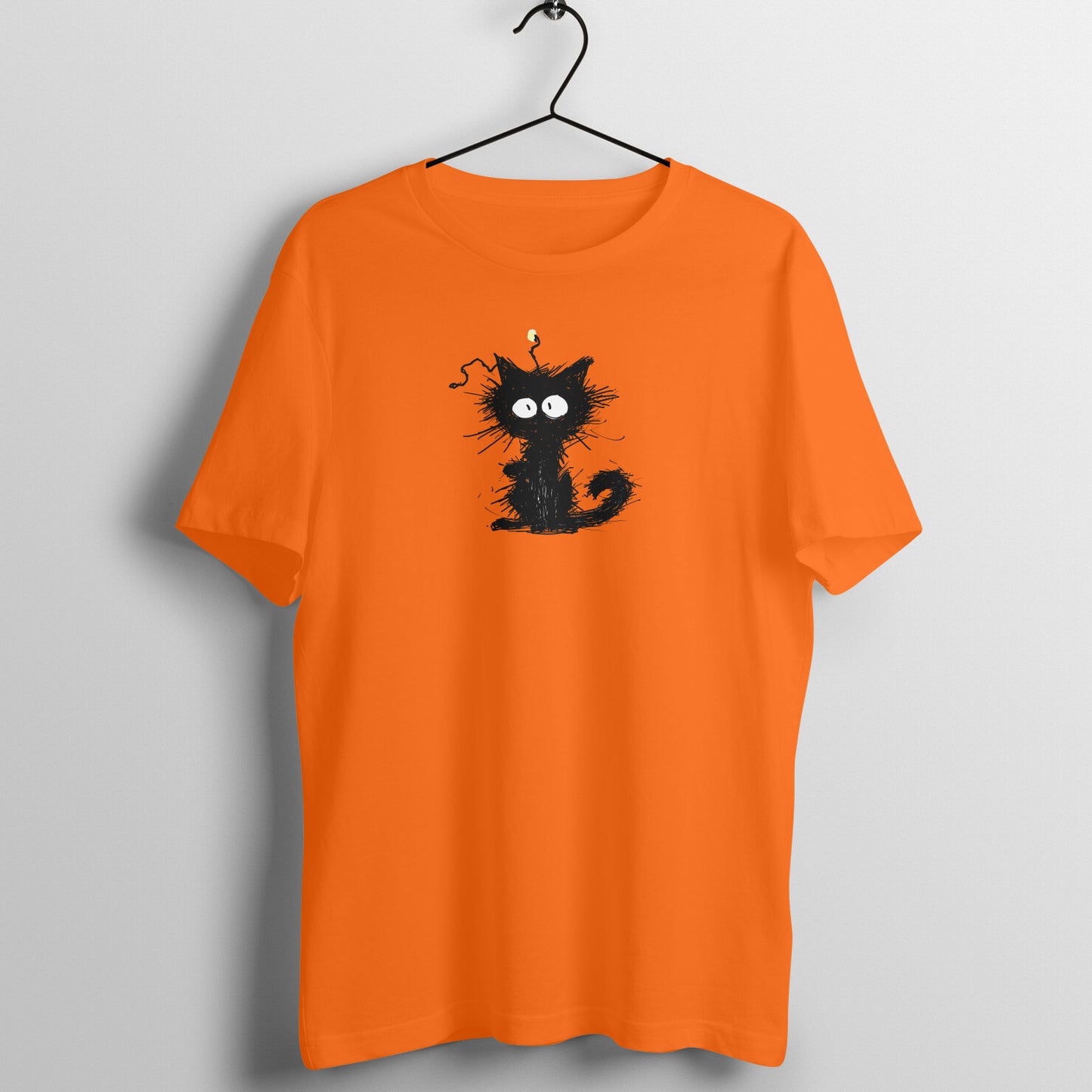 Sparky Kitty - Half Sleeve Tee