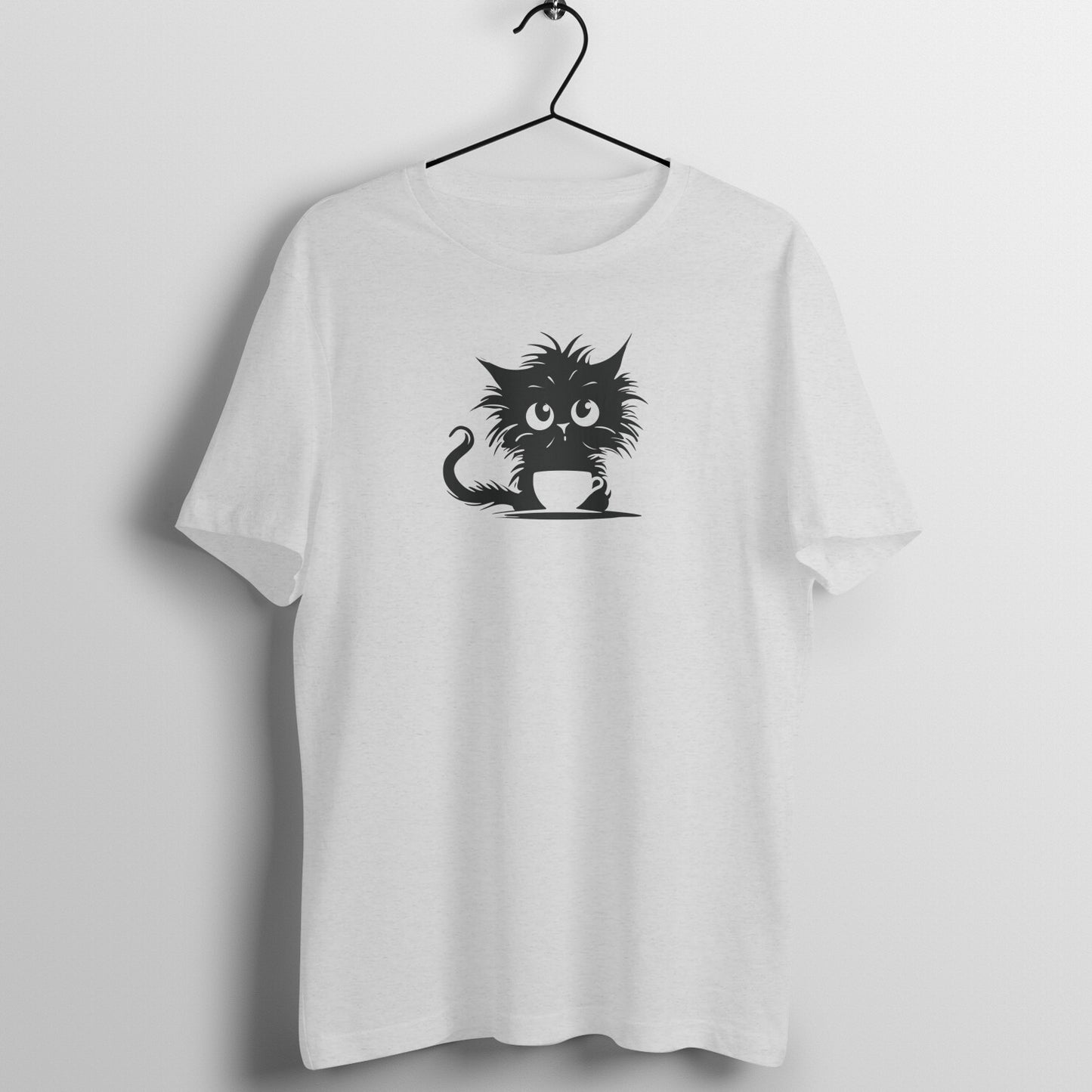 Caffeinated Feline - Half Sleeve Tee