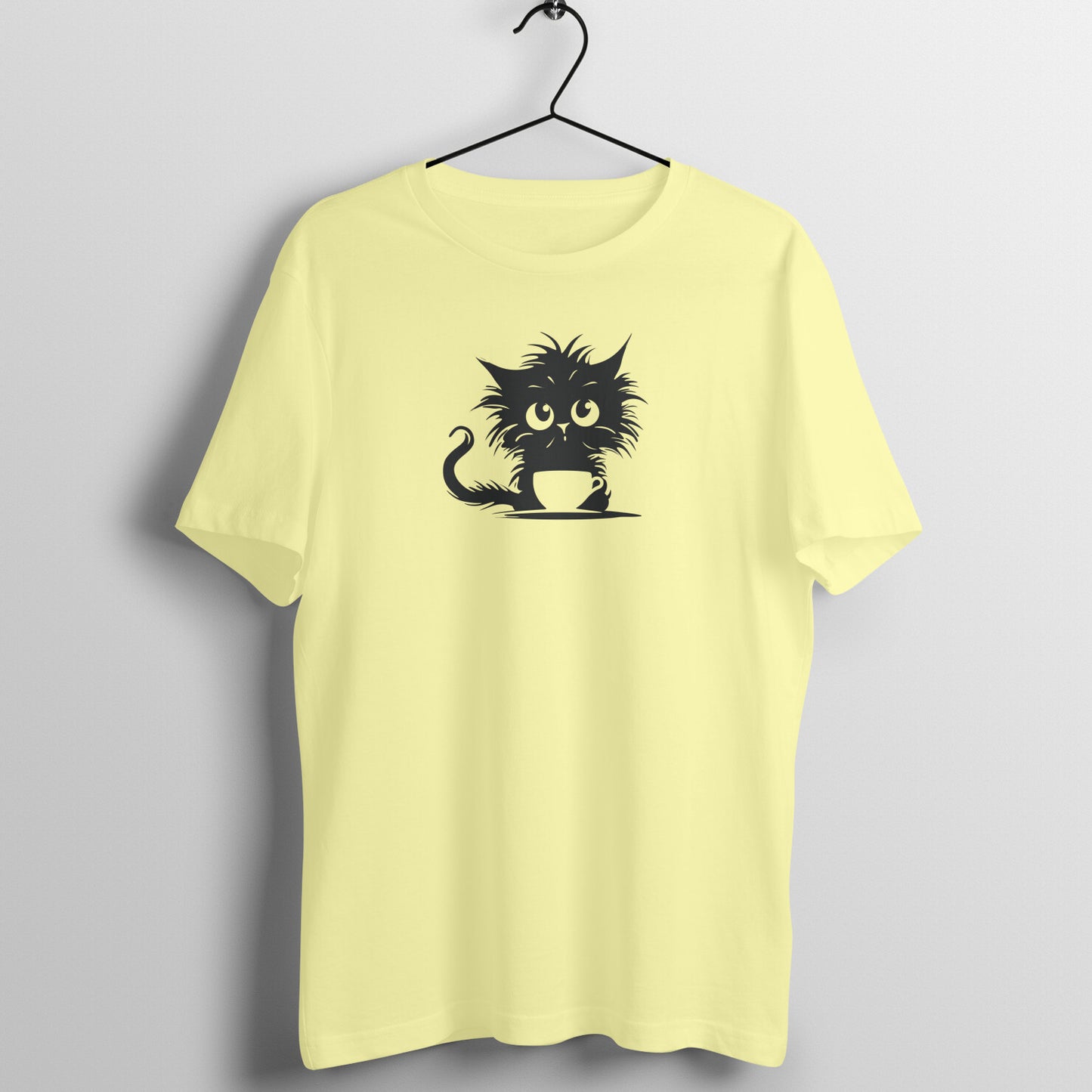 Caffeinated Feline - Half Sleeve Tee