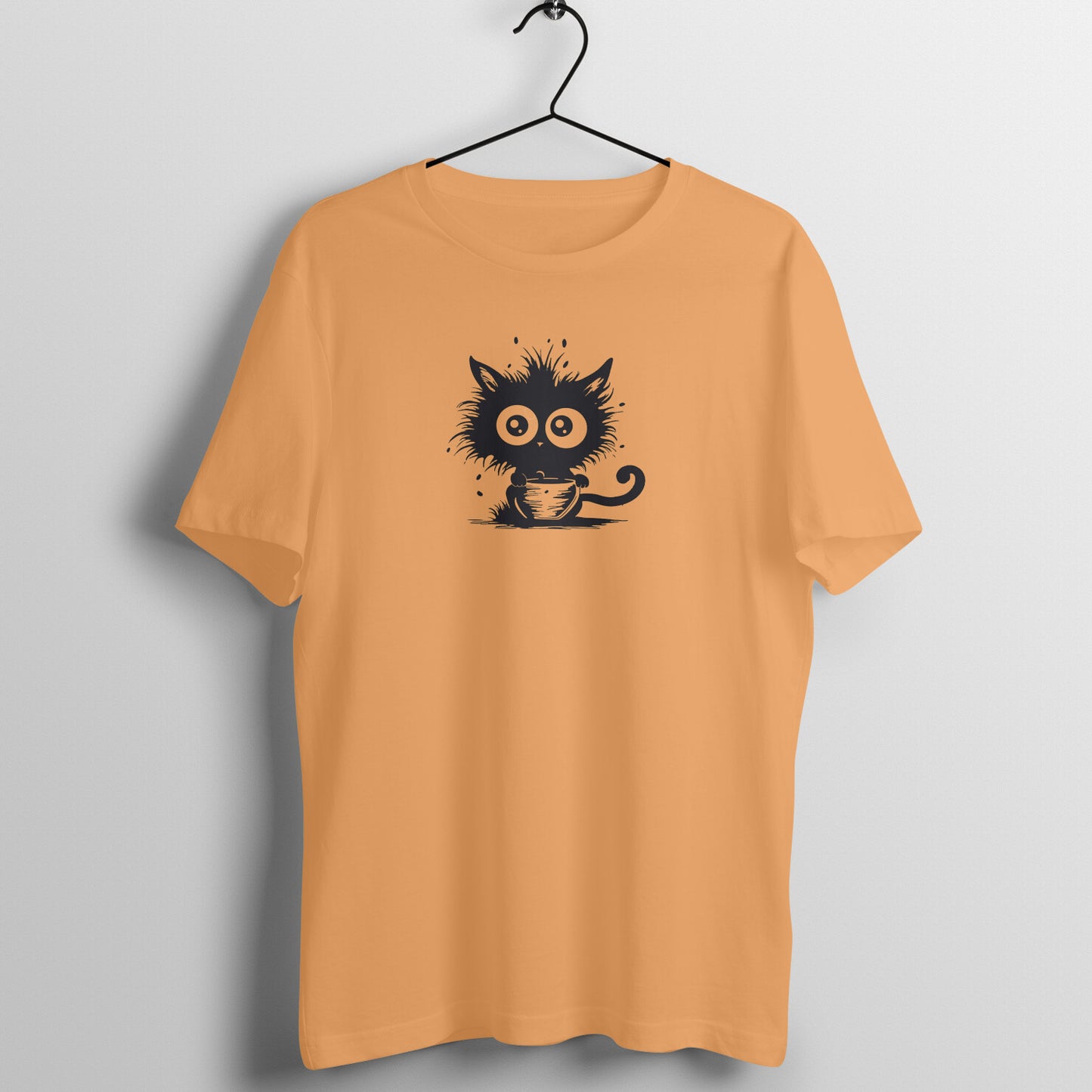 Cat-ffeinated - Half Sleeve Tee