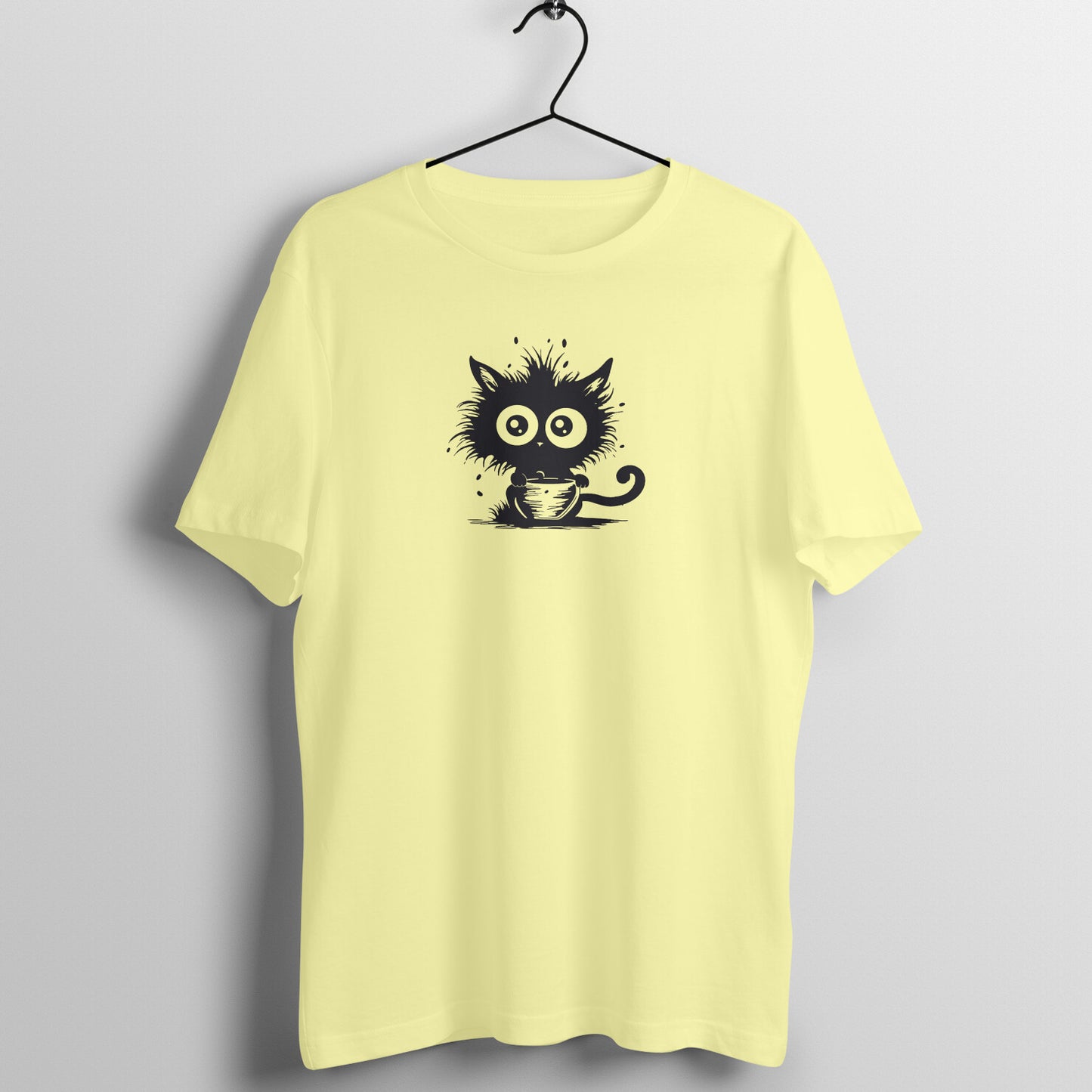 Cat-ffeinated - Half Sleeve Tee