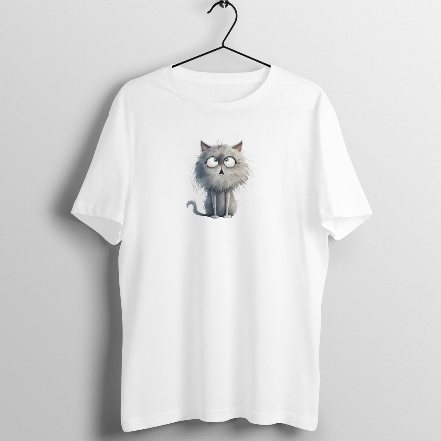 Clued-Up Kitty - Half Sleeve Tee