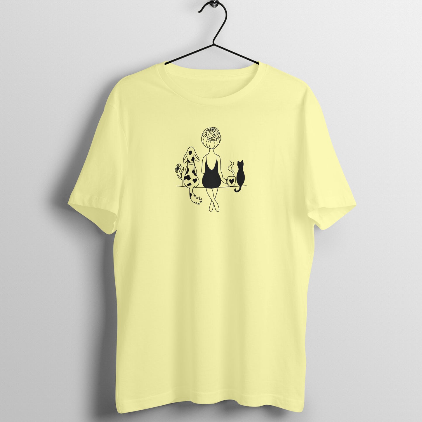 Pet Parent Chill Vibes - Half Sleeve Tee