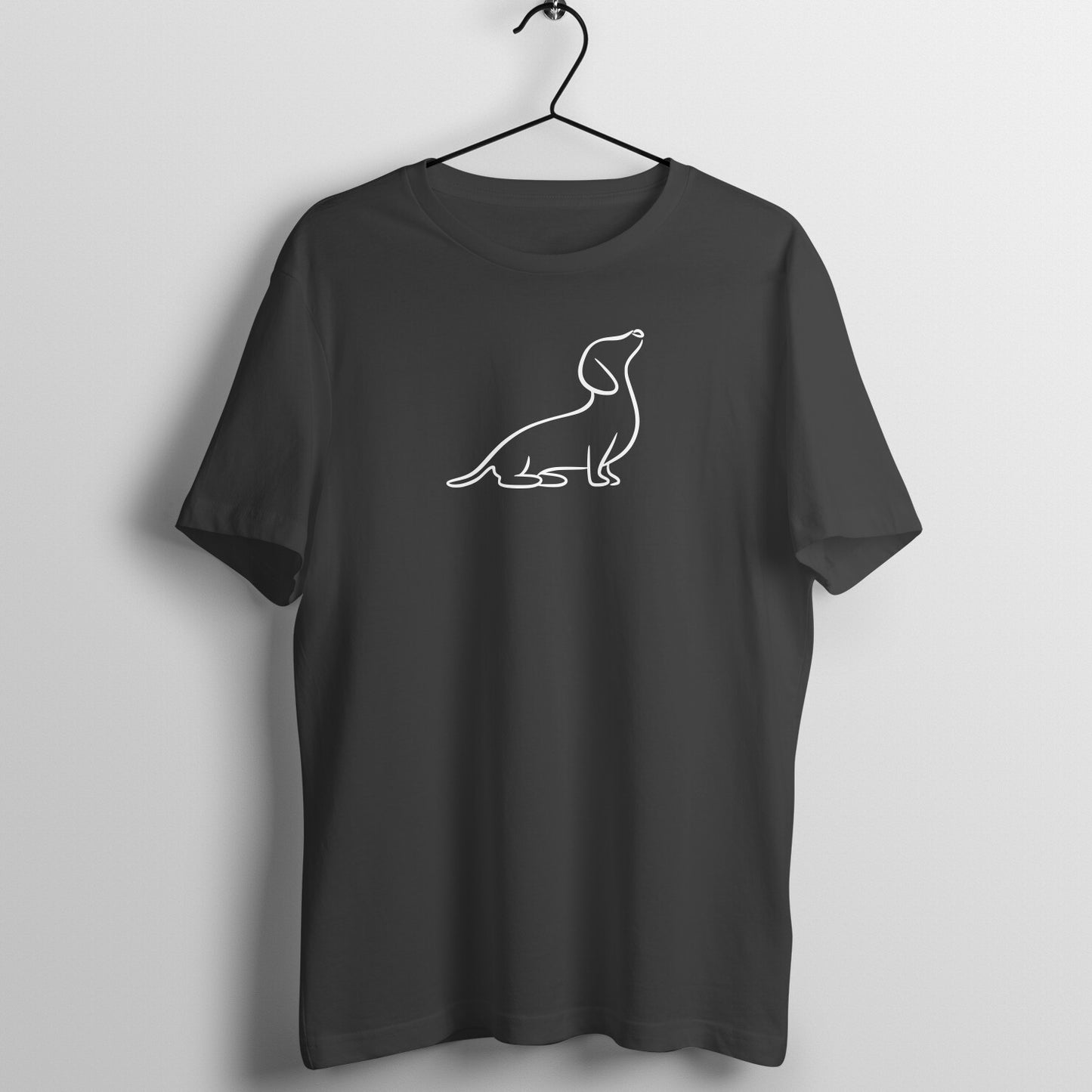 Heads Up Doxie - Half Sleeve Tee