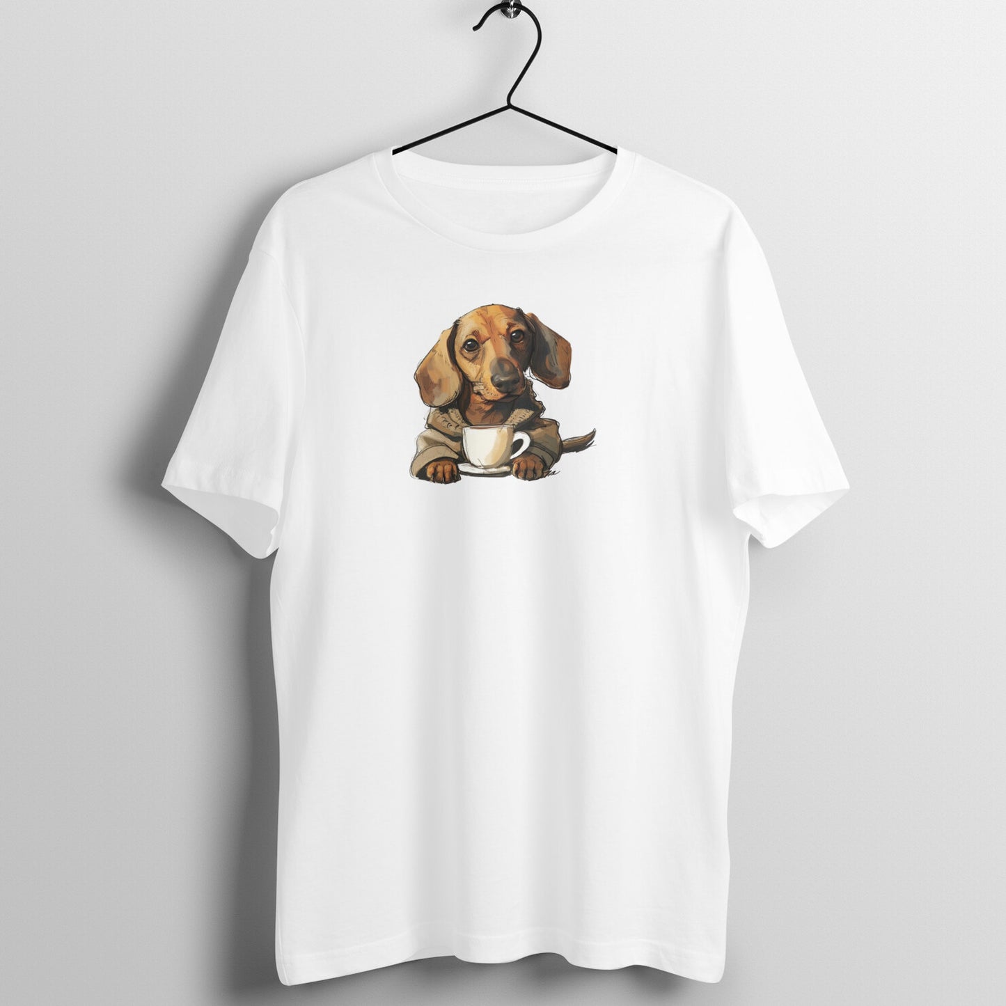 Mug Life Dachshund - Half Sleeve Tee